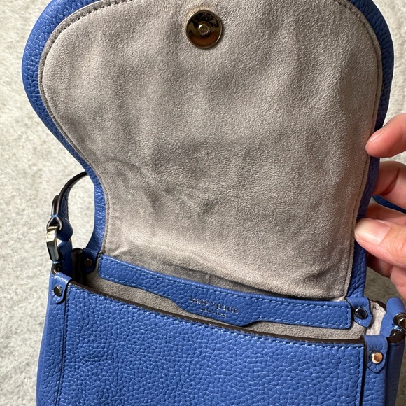 Kate Spade New York Small Roulette Crossbody Bag, Deep Cornflower Blue - Picture 7 of 8